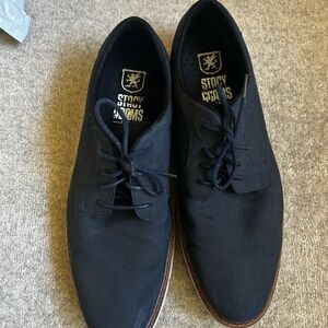 Men’s Stacy Adams Navy Oxfords Hardly Worn 13 M